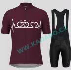  -  2023 BIKE FOREVER #11 Cyklistick komplet (dres a kalhoty) letn od  www.kadado.cz