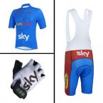  - 2013 SKY Eurosport 3 dln komplet dres a rukavice od  www.kadado.cz