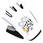  - 2013 Tour de France bílé rukavice vel. L skladem od  www.kadado.cz