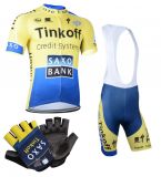  - 2014 Tinkoff 3 dln komplet dres a rukavice od  www.kadado.cz
