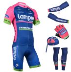  - 2014 Lampre Merida #2 set 6 dln komplet dres a ..... od  www.kadado.cz