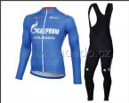  - 2016 Colnago Gazprom komplet dres a kalhoty zimn  od  www.kadado.cz