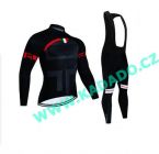  - 2022 Castelli black komplet dres a kalhoty zimn  od  kadado.cz