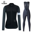 YKyWBIKE BLACK dmsk dlouh komplet dres a kalhoty JARO/PODZIM