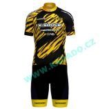  -  2025 CANNONDALE ISB SPORT TEAM replica Cyklistick komplet (dres a kalhoty) letn od  kadado.cz