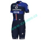  -  2025 GROUPAMA - FDJ Race replica Cyklistick komplet (dres a kalhoty) letn od  kadado.cz