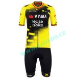  -  2025 VISMA LEASE A BIKE Wout van Aert Set replica Cyklistick komplet (dres a kalhoty) letn od  www.kadado.cz