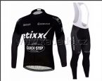  - 2017 Etixx Quick-step komplet dres a kalhoty zimn  od  www.kadado.cz